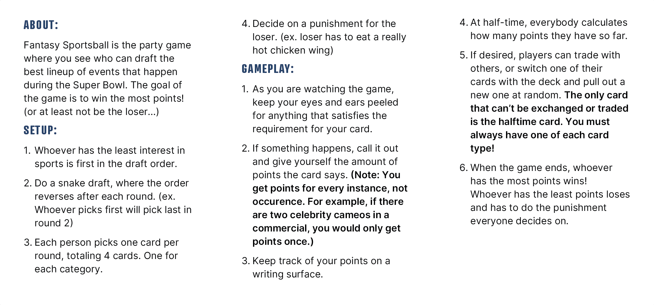 Fantasy Sportsball Instructions