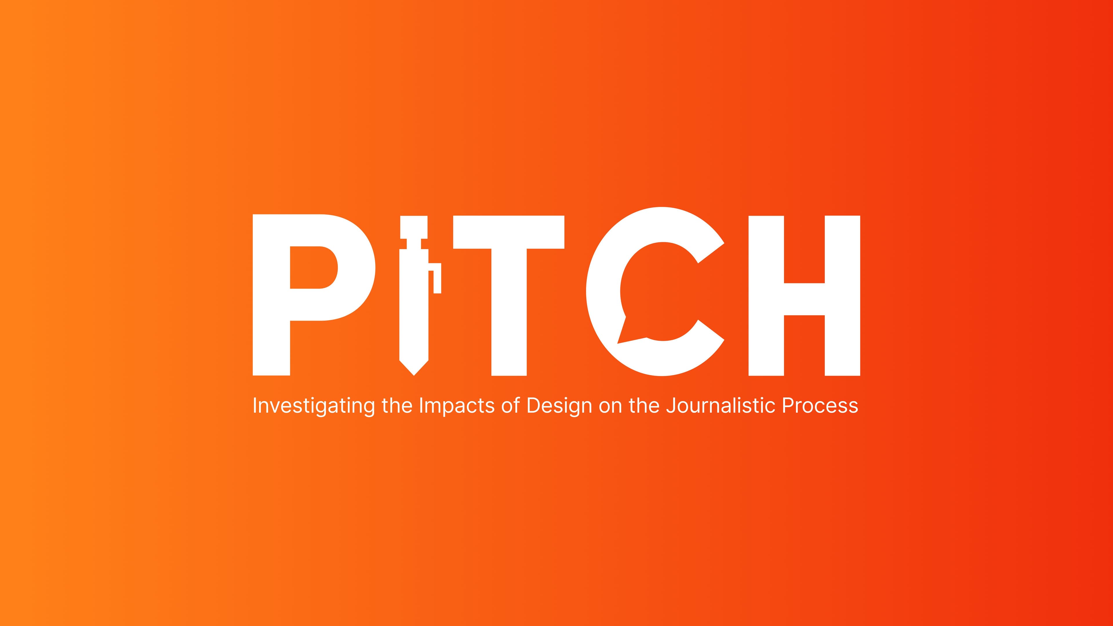 Investigating the impacts of design on the journalistic process